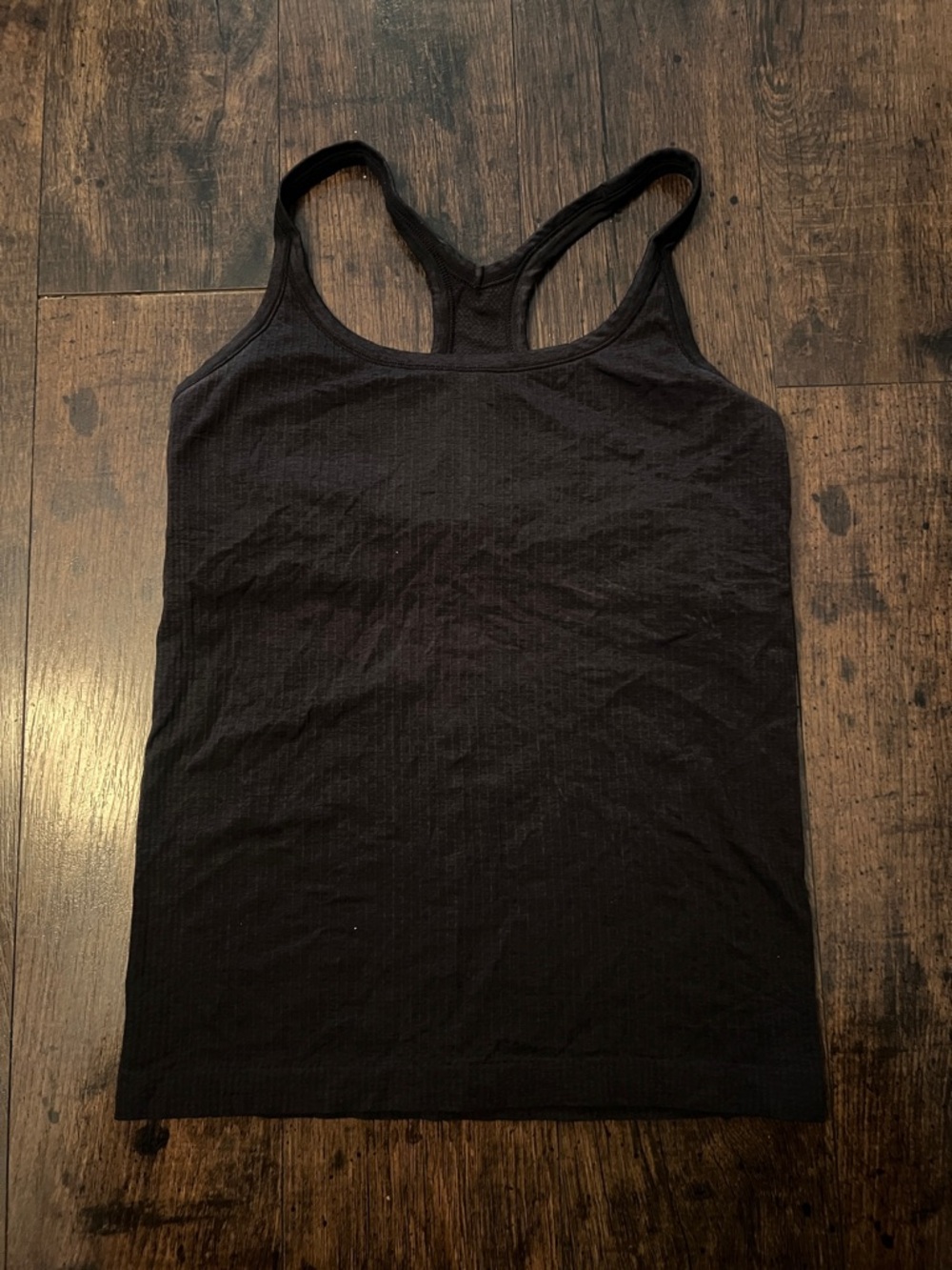 lululemon athletica Black Racerback Performance Tank